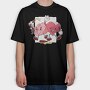 Drunk Heart And Brain, Tricou Oversize Barbati (Unisex)