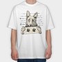 Dog Sheperd, Tricou Oversize Barbati (Unisex)