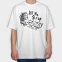 Let Me Sleep, Tricou Oversize Barbati (Unisex)