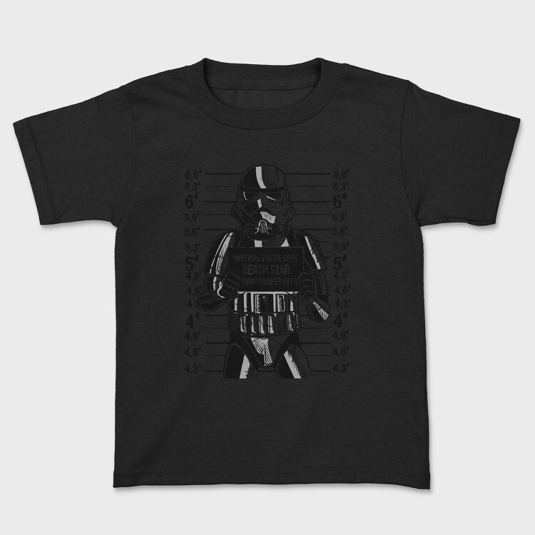 Stormtrooper Mugshot, Tricou Copii