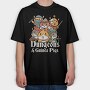 Dungeons And Guinea Pigs, Tricou Oversize Barbati (Unisex)