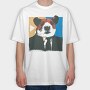 Hamster Head, Tricou Oversize Barbati (Unisex)