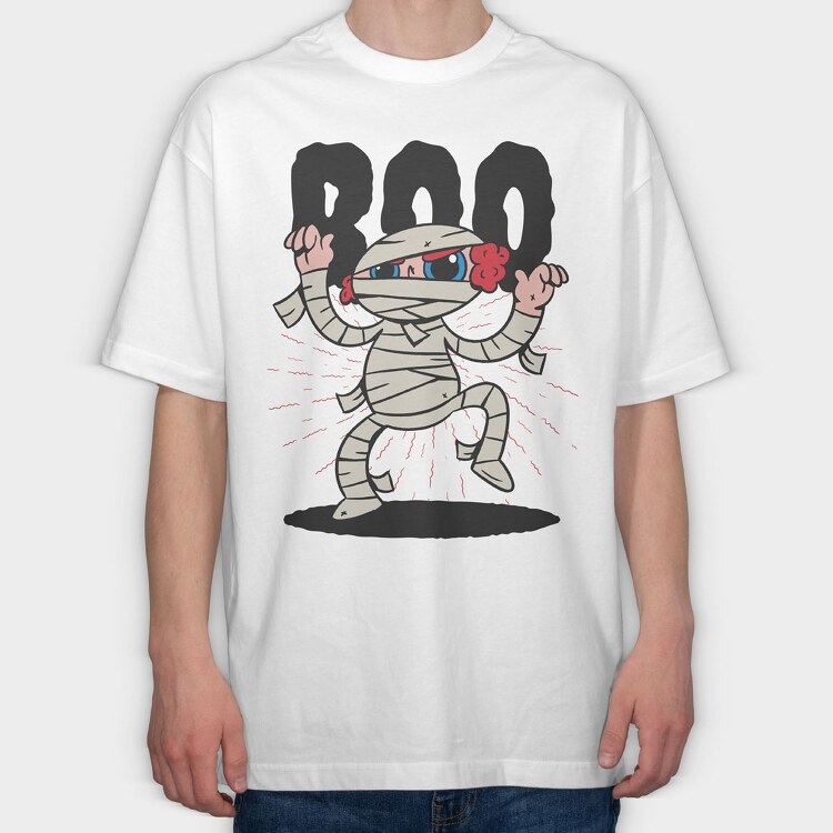 Little Mummy, Tricou Oversize Barbati (Unisex)