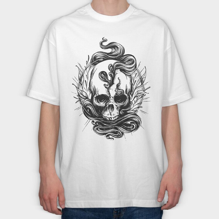 Dark 09, Tricou Oversize Barbati (Unisex)