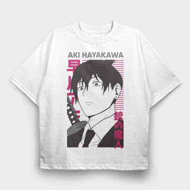 Chainsaw Man 11, Tricou Oversize Barbati (Unisex)