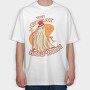 Funny Ghost, Tricou Oversize Barbati (Unisex)