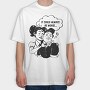 Woman Comic Knife, Tricou Oversize Barbati (Unisex)