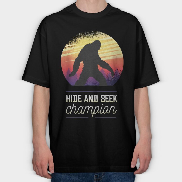 Big Foot, Tricou Oversize Barbati (Unisex)