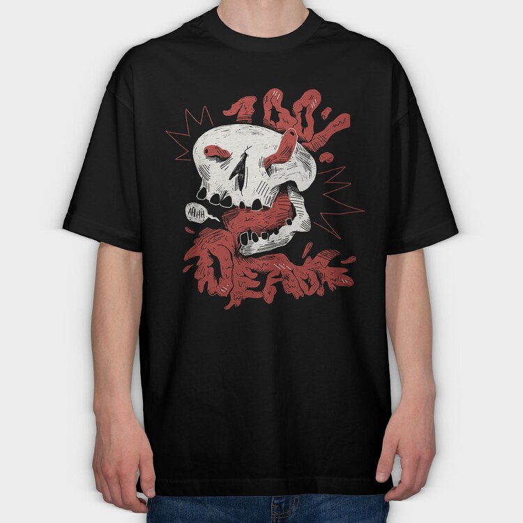 Funny Afterlife 11, Tricou Oversize Barbati (Unisex)