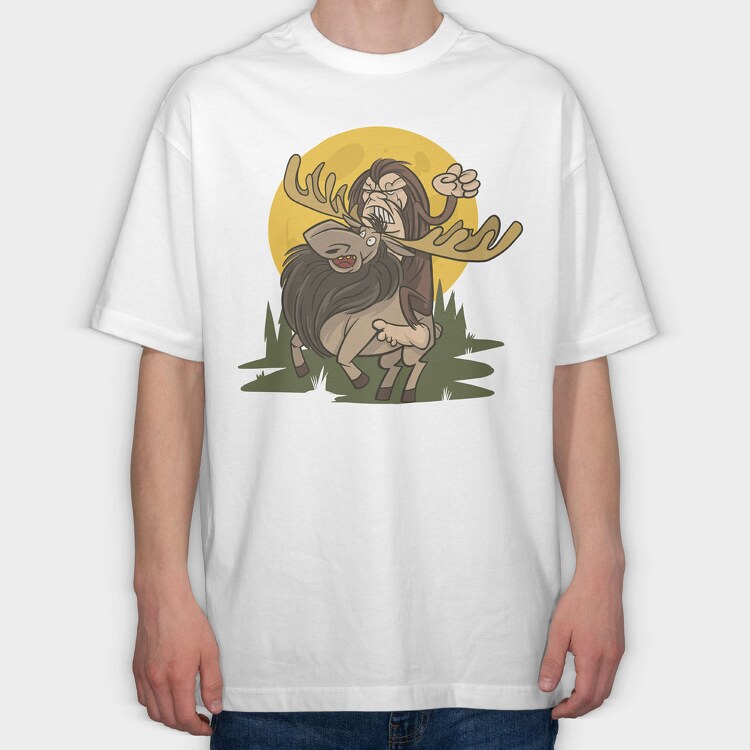 Bigfoot, Tricou Oversize Barbati (Unisex)