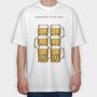 Beer Sixpack, Tricou Oversize Barbati (Unisex)
