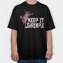 Keep It Shrimple, Tricou Oversize Barbati (Unisex)