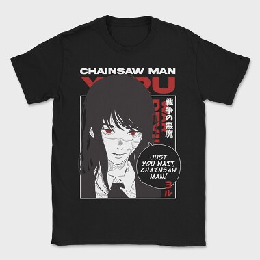 Chainsaw Man 19, Tricou Barbati (Unisex)