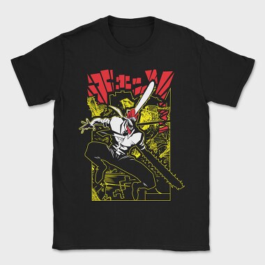 Chainsaw Man 2, Tricou Barbati (Unisex)