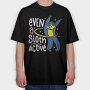 Active Sloth, Tricou Oversize Barbati (Unisex)