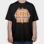 Just A Girl Who Loves Beer, Tricou Oversize Barbati (Unisex)