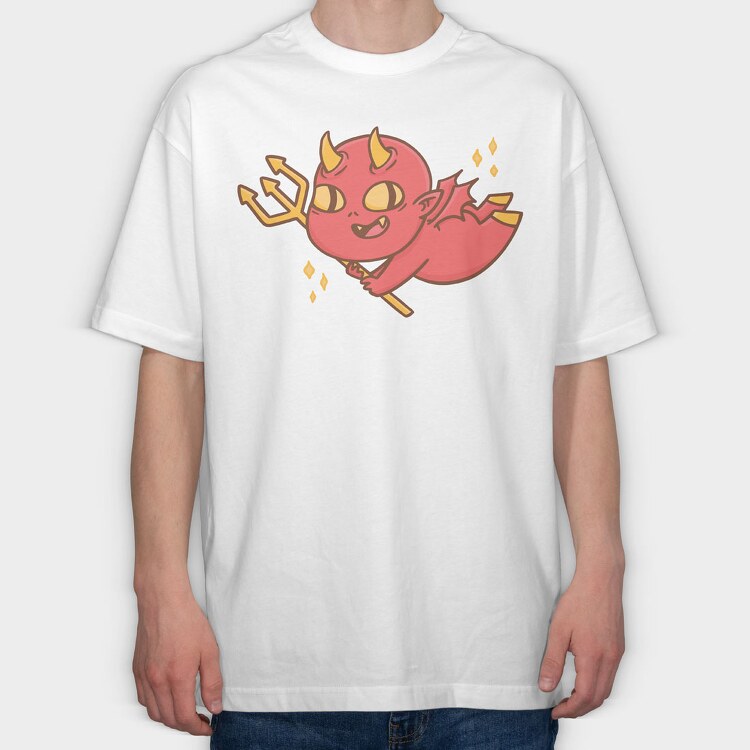 Chunk Devil Cartoon, Tricou Oversize Barbati (Unisex)