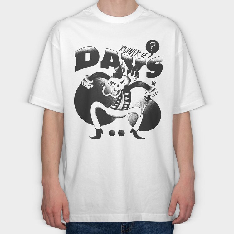 Retro Villains 03, Tricou Oversize Barbati (Unisex)