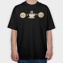 Coffee Emojis, Tricou Oversize Barbati (Unisex)