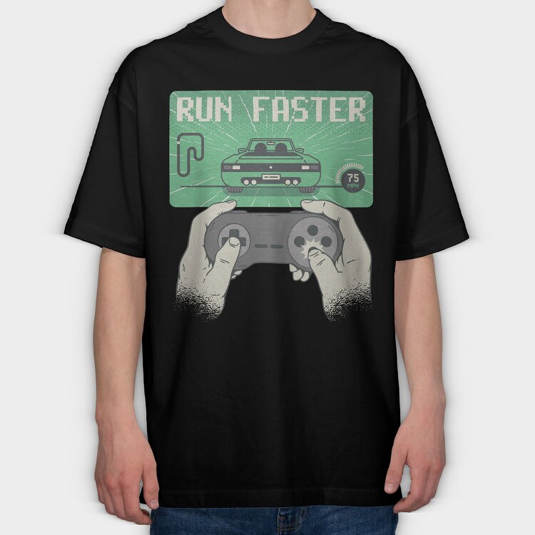 Car Games, Tricou Oversize Barbati (Unisex)