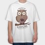 Caffeine, Tricou Oversize Barbati (Unisex)