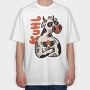 Cool Cow, Tricou Oversize Barbati (Unisex)