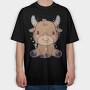 Cute Taurus, Tricou Oversize Barbati (Unisex)