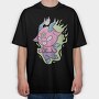 Cute Pastel Baphomet, Tricou Oversize Barbati (Unisex)