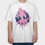 Cute Squid, Tricou Oversize Barbati (Unisex)