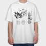 Engine Blueprint, Tricou Oversize Barbati (Unisex)