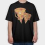 Pizza Family, Tricou Oversize Barbati (Unisex)
