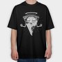 Sacred Pizza, Tricou Oversize Barbati (Unisex)