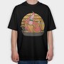 Banana Fire, Tricou Oversize Barbati (Unisex)