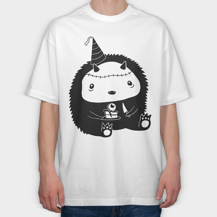 Cute Monster, Tricou Oversize Barbati (Unisex)