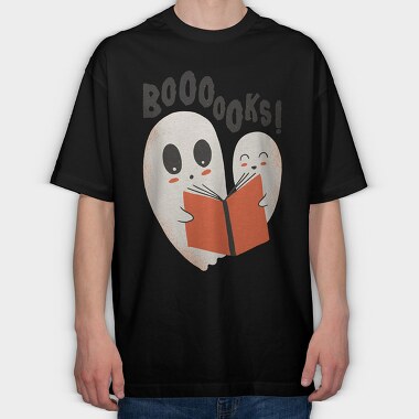 Boooooks, Tricou Oversize Barbati (Unisex)