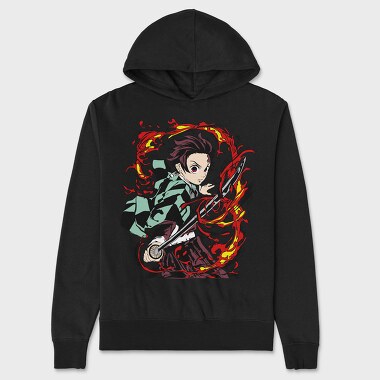 Demon Slayer 17, Hanorac Oversize Barbati (Unisex)