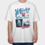 Ocean Creatures 01, Tricou Oversize Barbati (Unisex)