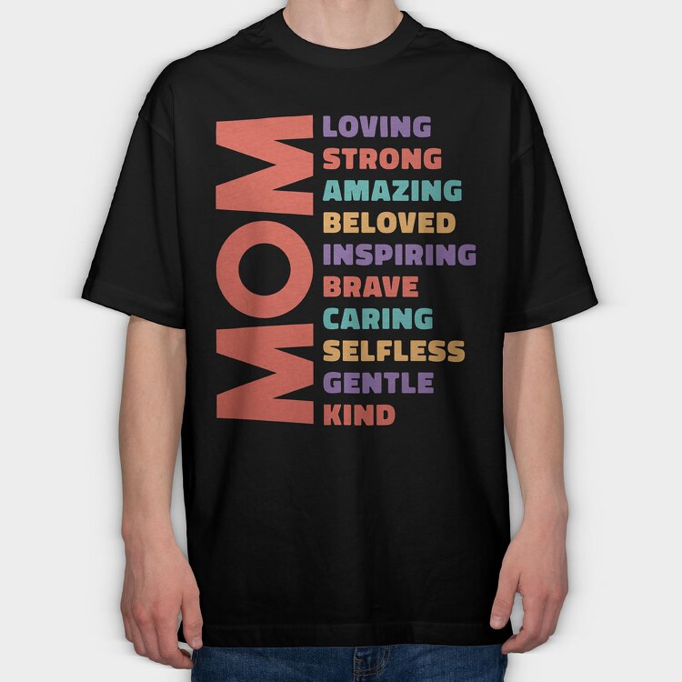 Mothers Day, Tricou Oversize Barbati (Unisex)