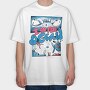 Ocean Creatures 07, Tricou Oversize Barbati (Unisex)