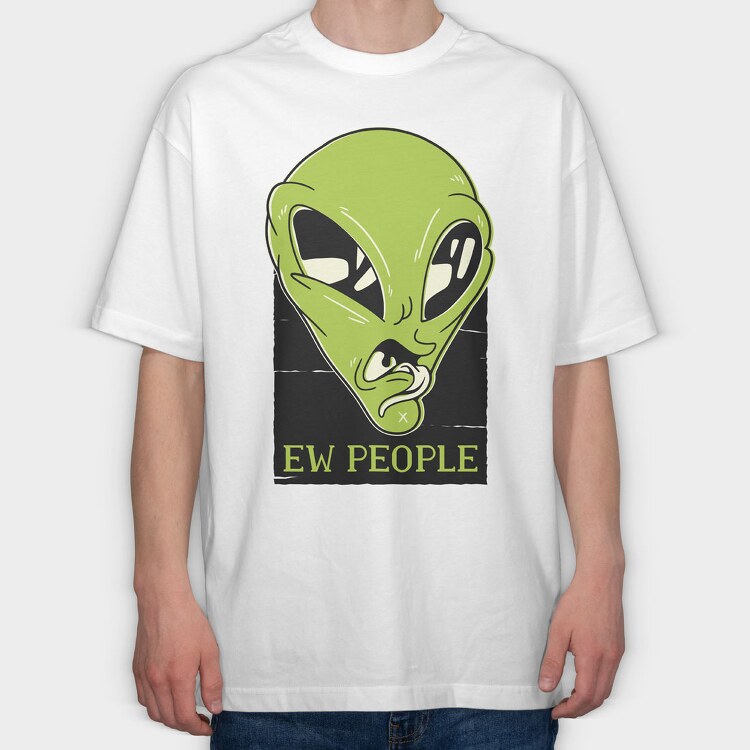 Ew People, Tricou Oversize Barbati (Unisex)