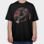 Pinball Machine 80s, Tricou Oversize Barbati (Unisex)