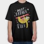 Best Father, Tricou Oversize Barbati (Unisex)