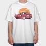 Sport Car, Tricou Oversize Barbati (Unisex)