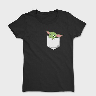 Pocket Baby Yoda 23, Tricou Femei