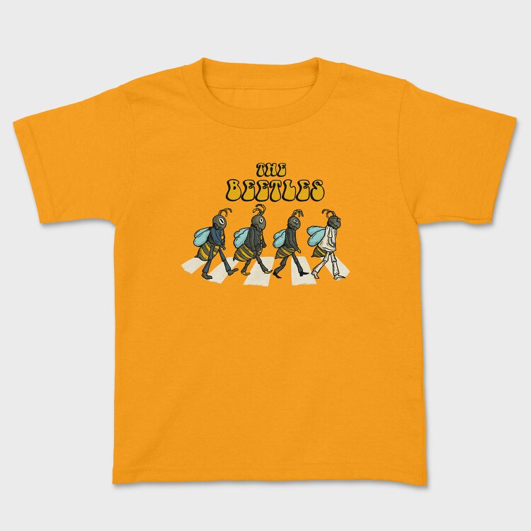 Beetle Beatle Crosswalk, Tricou Copii