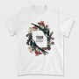 Bird Bloom Frame, Tricou Barbati (Unisex)