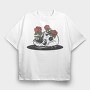 Blooming Death, Tricou Oversize Barbati (Unisex)