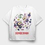 Bombermans Rebellion, Tricou Oversize Barbati (Unisex)