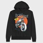 Born To Ride, Hanorac Oversize Barbati (Unisex)