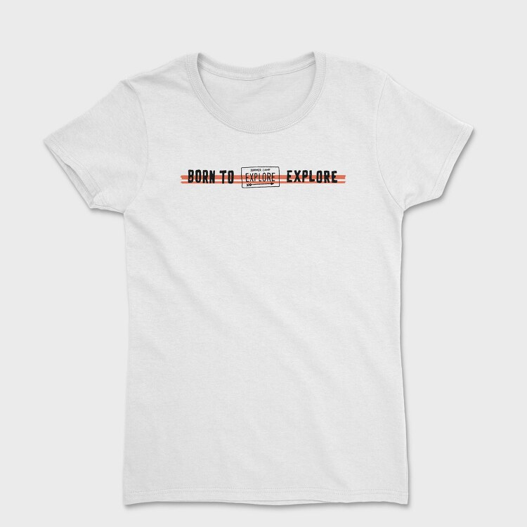 Burn It Out Explore Capture, Tricou Femei